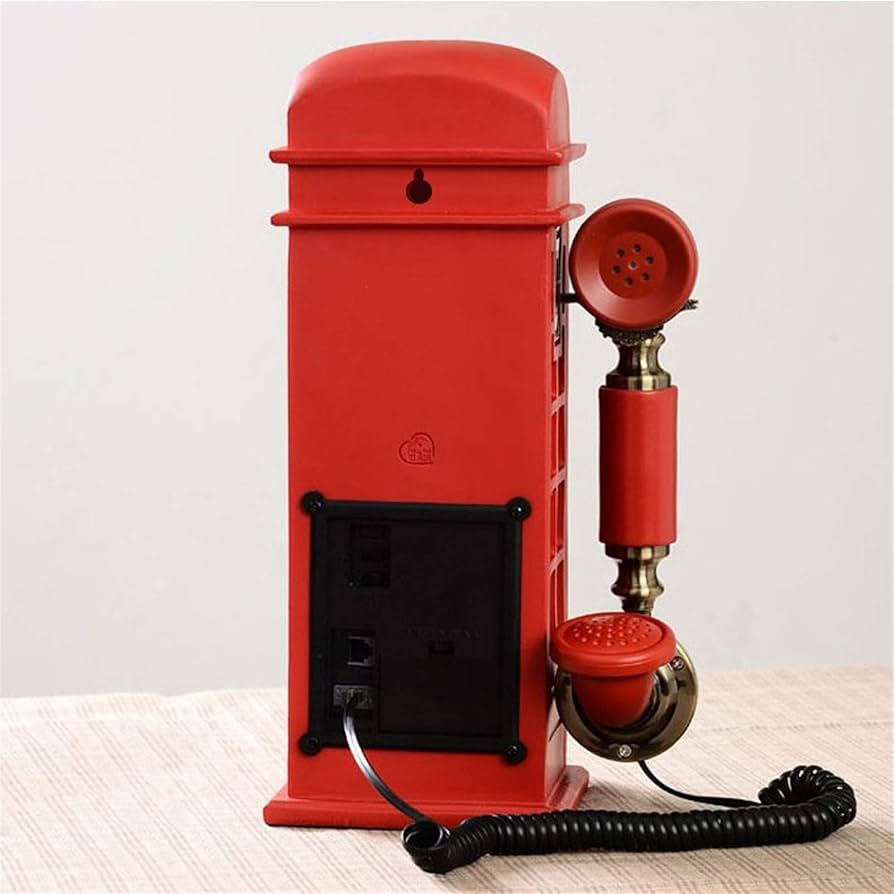 Amazon | レトロな電話 固定電話 - かわいい漫画の