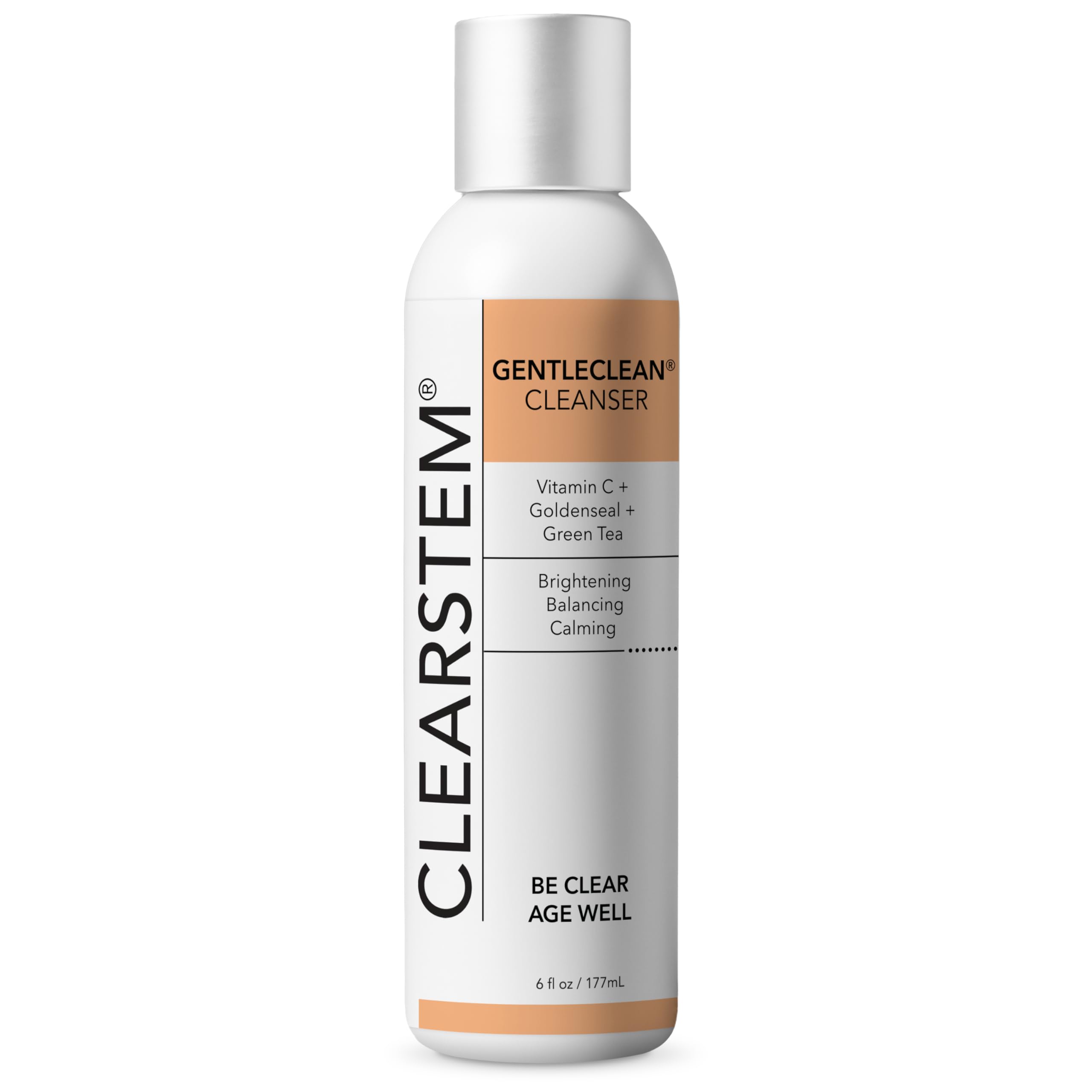 GENTLEclean - Vitamin Infused Skin Cleanser, Makeup & Oil Remover, Safe for All Skin Types, Non-toxic & Environment-friendly, Acne-safe and No Secret Pore Cloggers - Made in the USA - 6 fl oz.