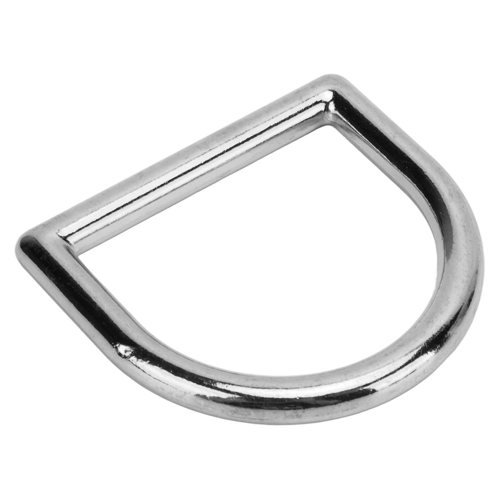 Jeanoko 120 szt. D-ringi Metalowe Klamry DIY do Torebek z Breloczkiem Paski Złoto Srebro Stop Cynku
