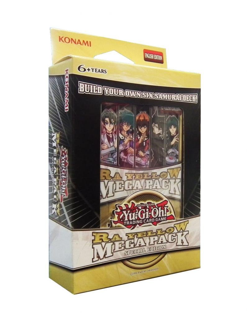 Amazon.com: YuGiOh Ra Yellow Mega Pack Special Edition Mini Box (3 Packs  plus promo card) : Toys & Games