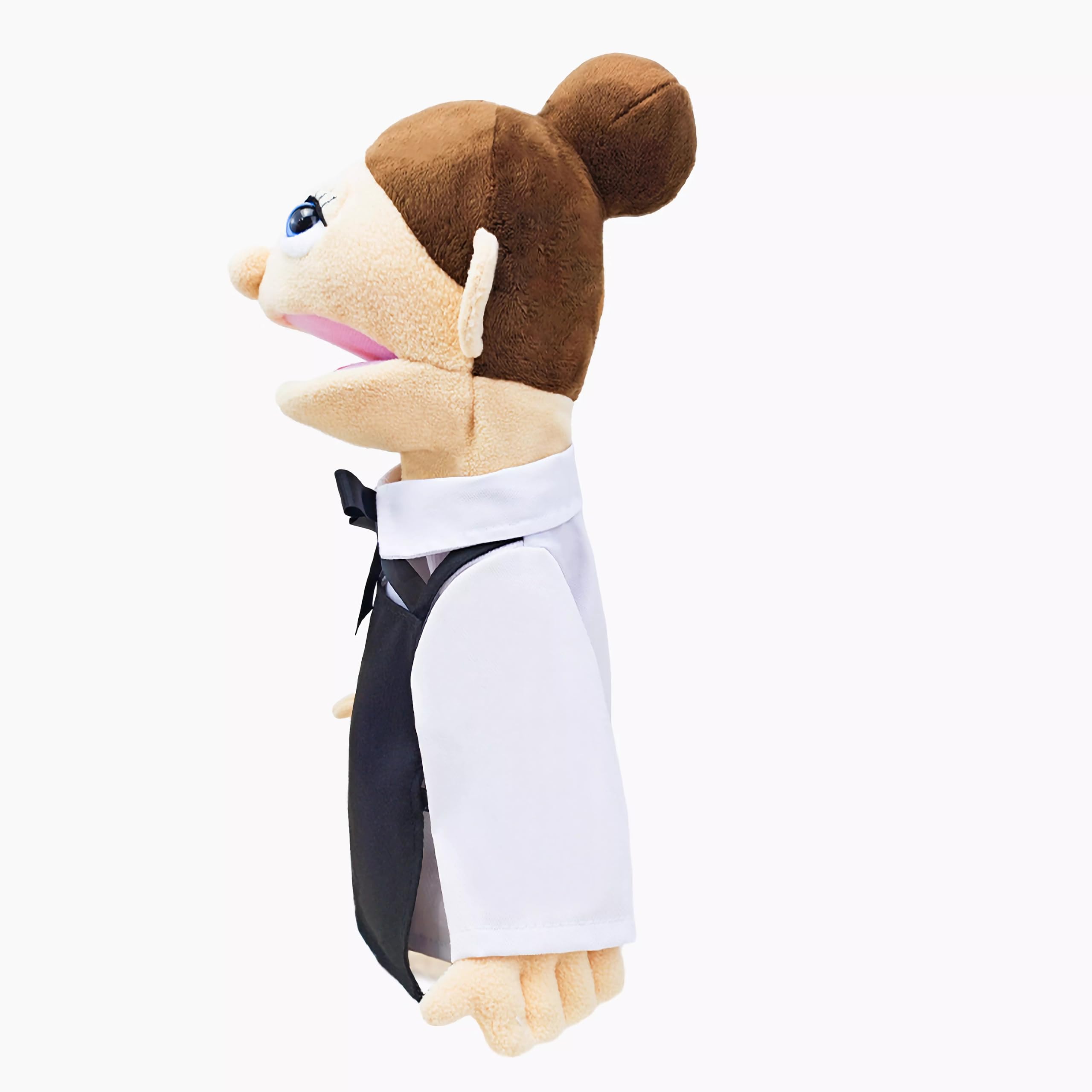 LOMTRATS Theater Hand Puppets for kids,Includes Teacher, policeman, farmer, pirate, detective - Image 4