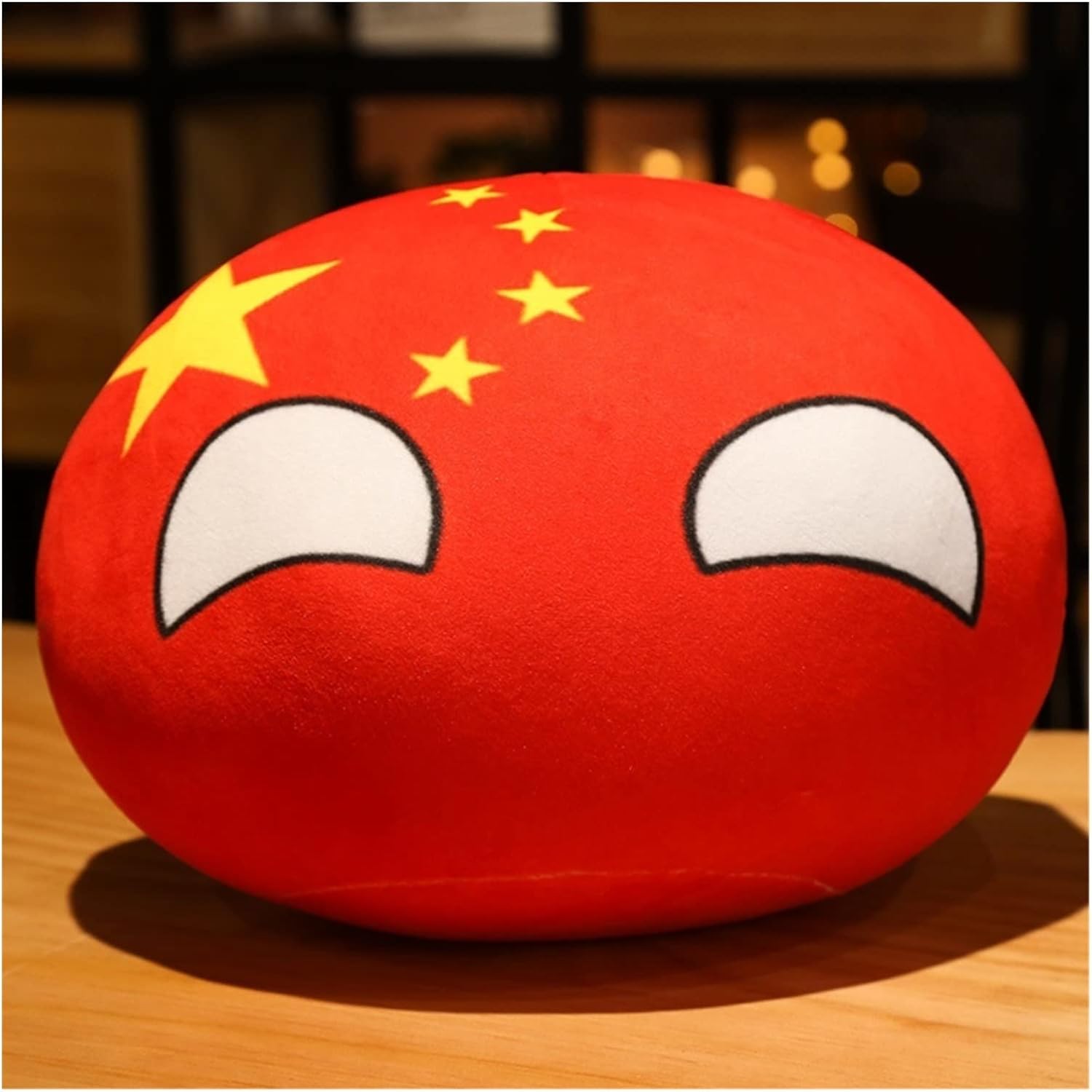 10/30/40cm Country Ball Decorate Polish Ball Plush Country Ball USA France UK Japan Germany Italy Decor (Color : 2, Size : 40cm)