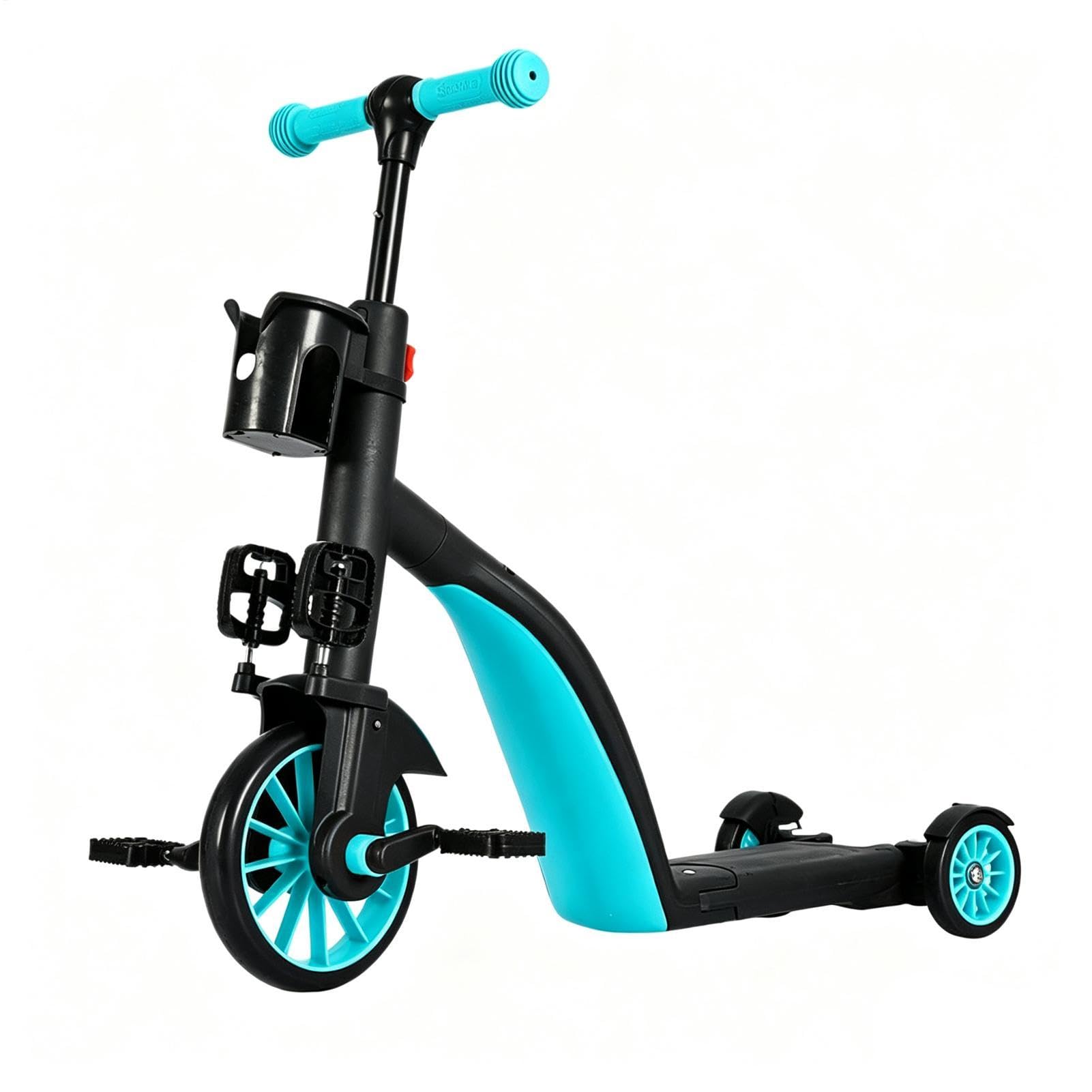 Triciclo Infantil Manillar de Empuje Estable Ajustable multimodo