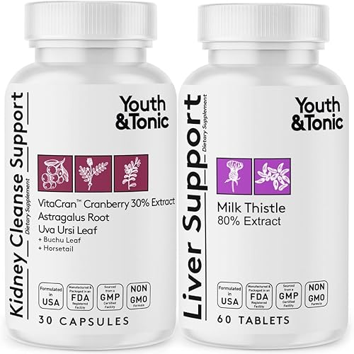 Apoyo para la desintoxicación hepática y renal | Elimina los residuos metabólicos residuales en exceso de agua para limpiar la reparación y mantener