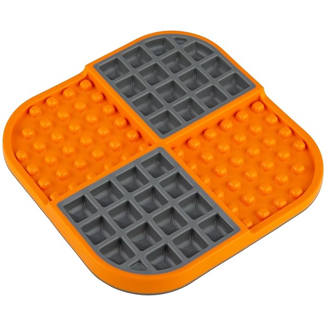Foto 3 de 6 de Lickimat Slomo, alimentador lento para gatos para el aburrimiento felino y la reducción de la ansiedad…