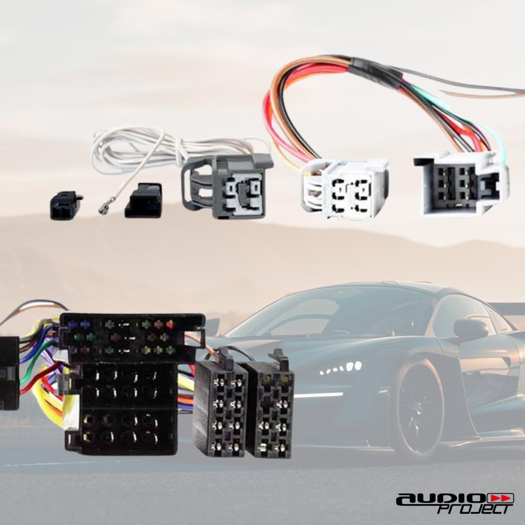 Audioproject A400.3-24 - CAN Bus Adapter + Basis Lenkradfernbedienung für FIAT Ducato 8 ab Bj. 2021-9 ab Bj. 2025 für Autoradio Pioneer Kenwood JVC Alpine u.a.