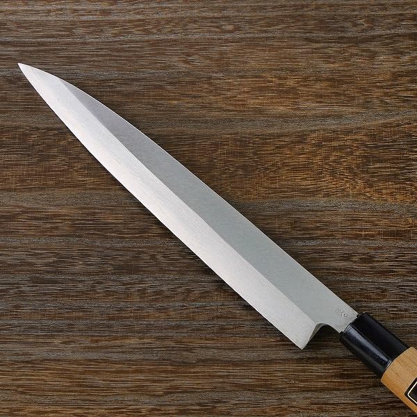 Amazon | 包丁 銀三 ステン 柳刃 240mm 左利き用 | ほんまもん | 柳刃