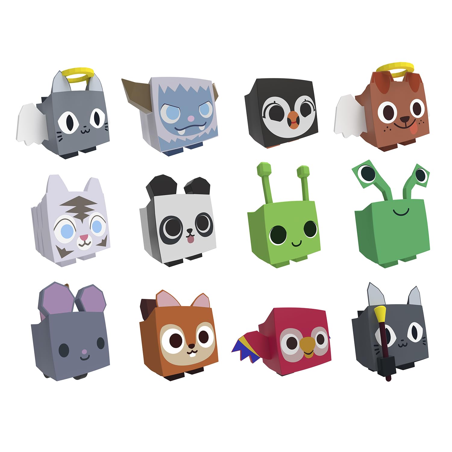 Pet Simulator - Core Minifigure 4-pak - Wave 2