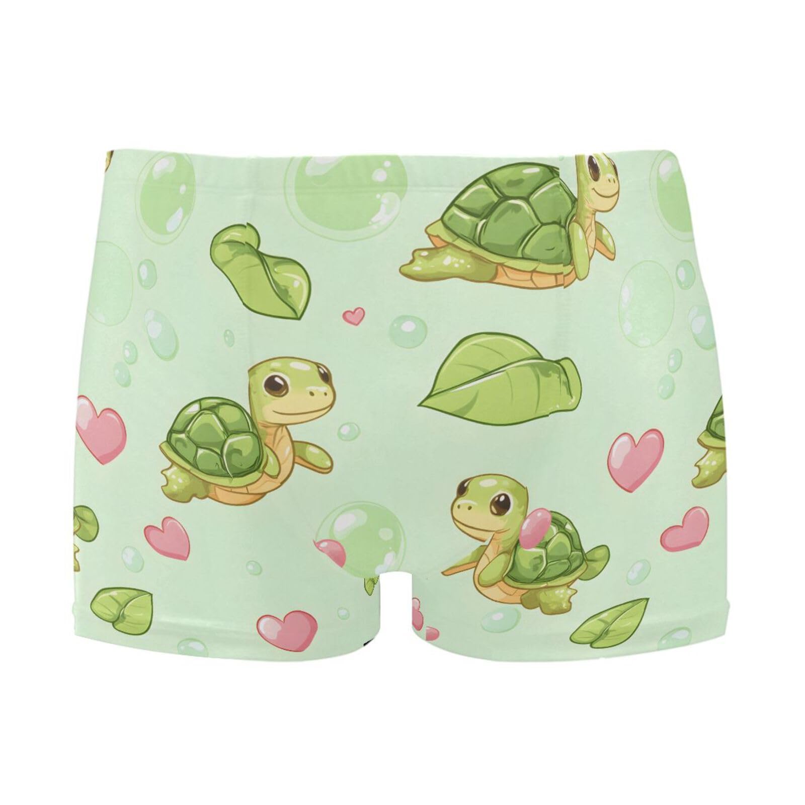 Mens Swimwear Cute Turtles Love Short Swim Trunks Square Lg Swimsuit Bathing Suits for Men L 202b8046