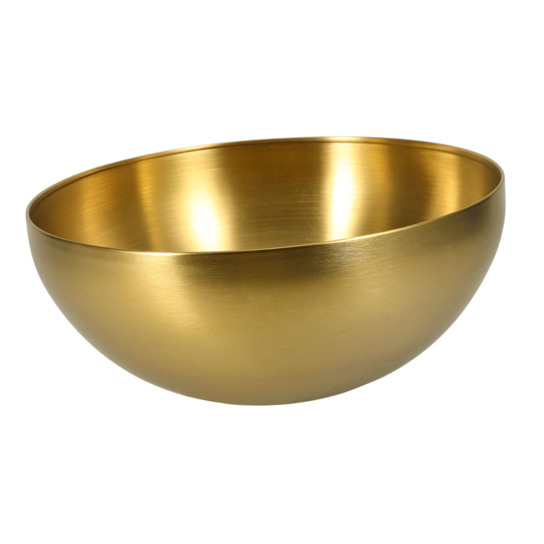 LABRIMP Stainless Steel Salad Mixing Bowl Korean Style Salad Basin for Home Restaurant Use Elegant and Kitchen Vegetable Storage Bowl Dishwasher Safe