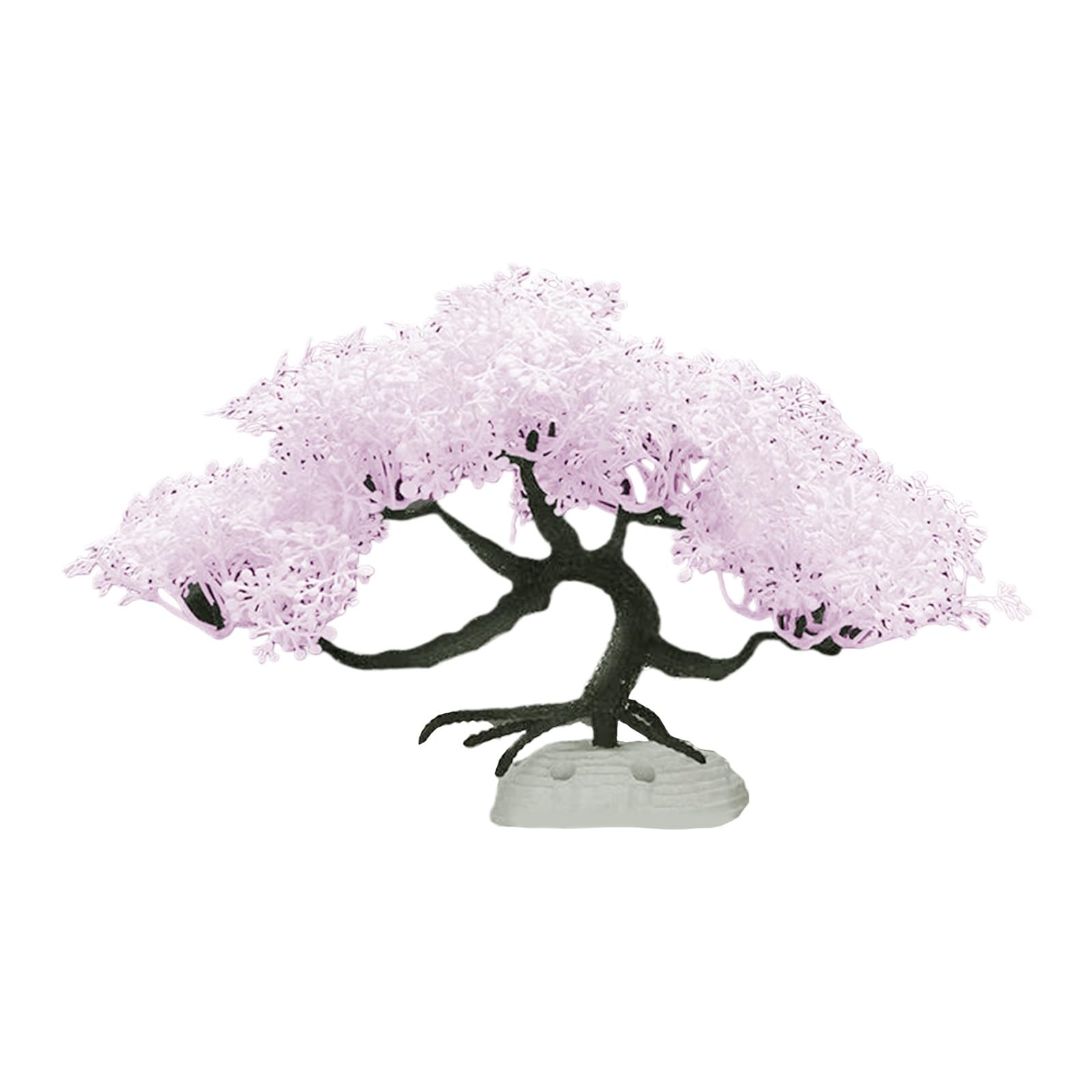 JTQYFI 3 Snowflake Design Pine Tree Aquascaping Decor, Safe Underwater Plant for Beginner & Aquarium Landscapes Aquarium Landscape Decoration