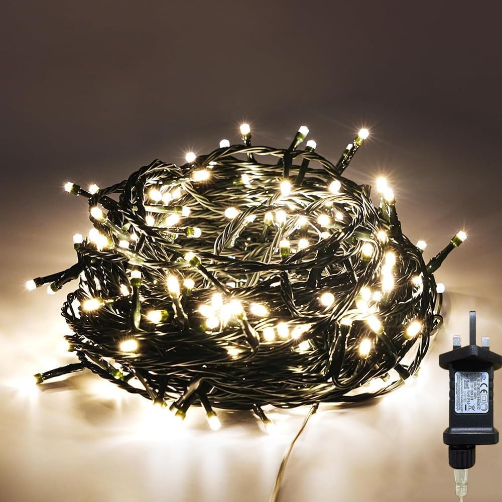 Gresonic 100/200/300/400LED Fairy Lights,8 Modes Timer String for