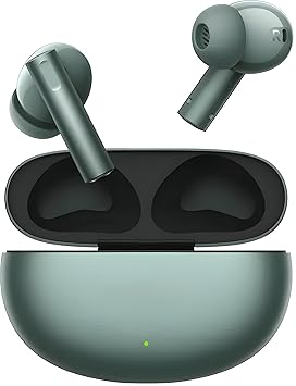 [Original] Buds for Realme Air 6 Buds | 50dB Active Noise Cancellation, Hi-Res LHDC Audio,12.4mm Dynamic Bass Driver,6 Mic Clear Voice Calls, 51,IP55 Waterproof,TWS for Apple & Android (Forest Green)
