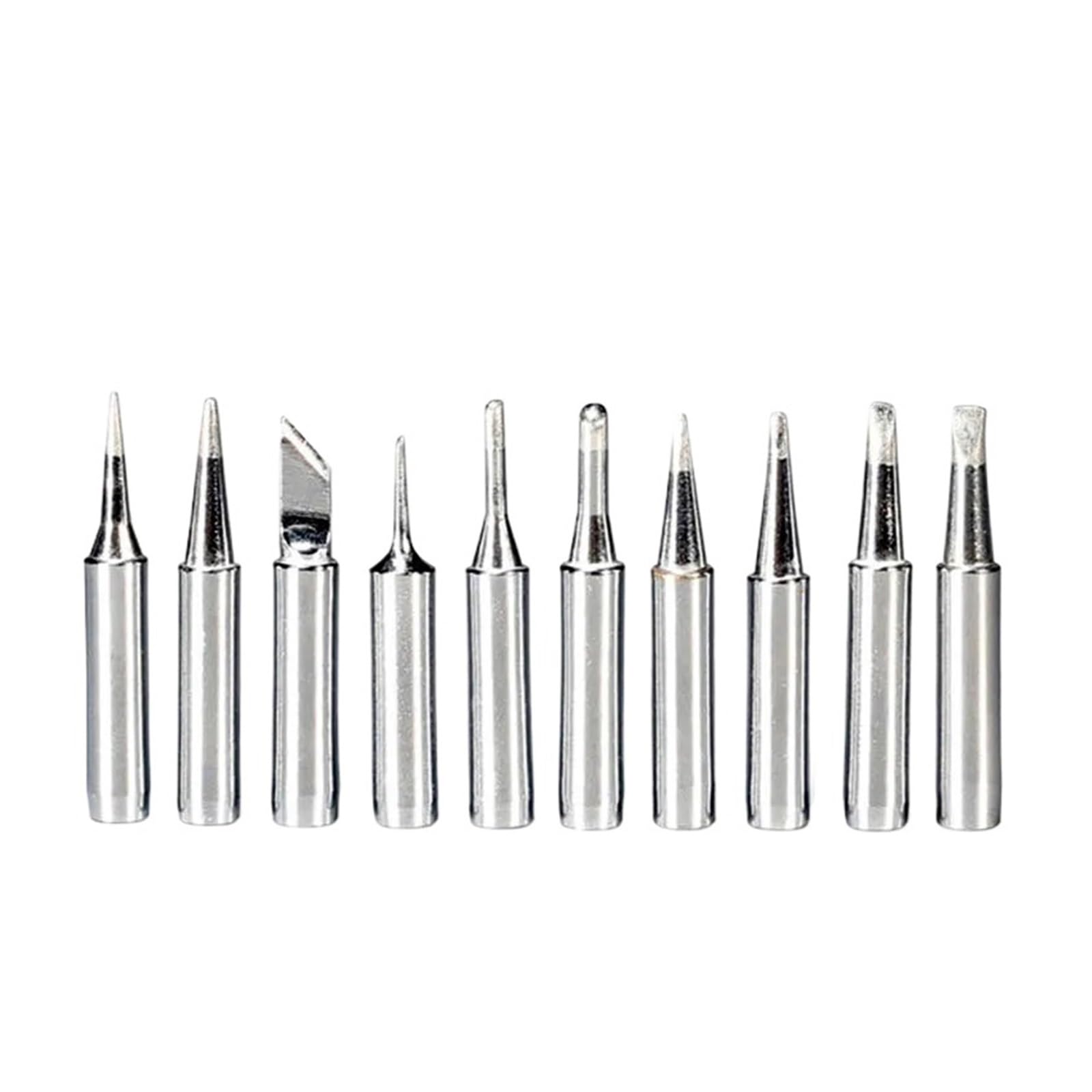 10Pcs 900M-T Series Solder Iron Tips for Welding Rework Station