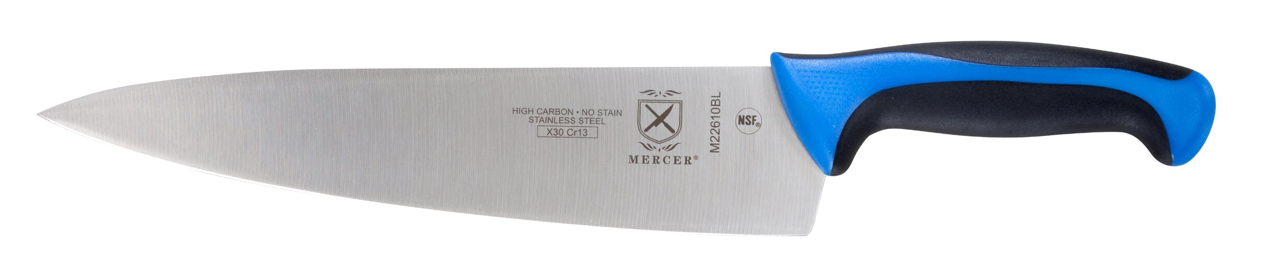 Mercer Culinary Millennia Color Handle Cutlery 10" Chef's Knife Blue