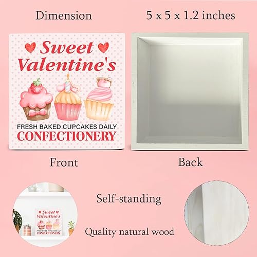 Vista 74 de Decoración de San Valentín, decoración del día de San Valentín, gnomos de San Valentín, camión, un camión cargado de amor, decoración de madera