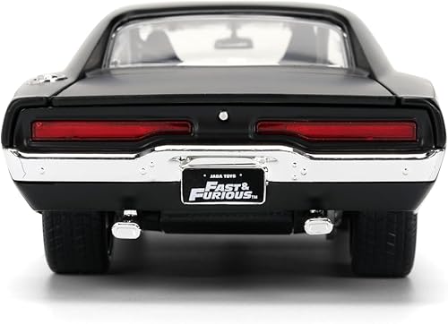 Miniatura 8 de Jada Fast & Furious 1:24 Dom's 1970 Dodge Charger R/T - Auto fundido a presión, juguetes para niños y adultos