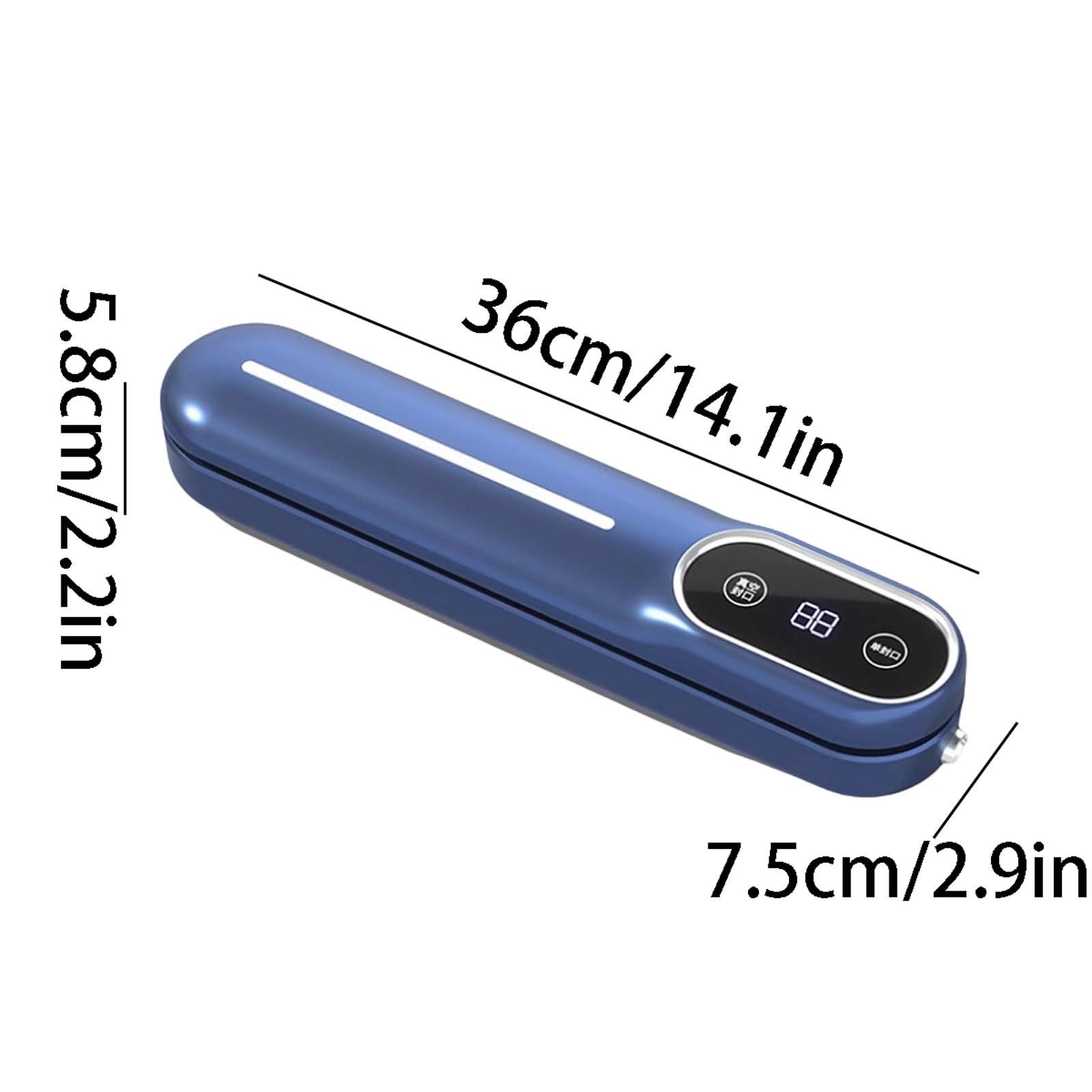 Portable Plastic Vacuum Sealer Portable Compact Sealer for Powerful Fresh Storage