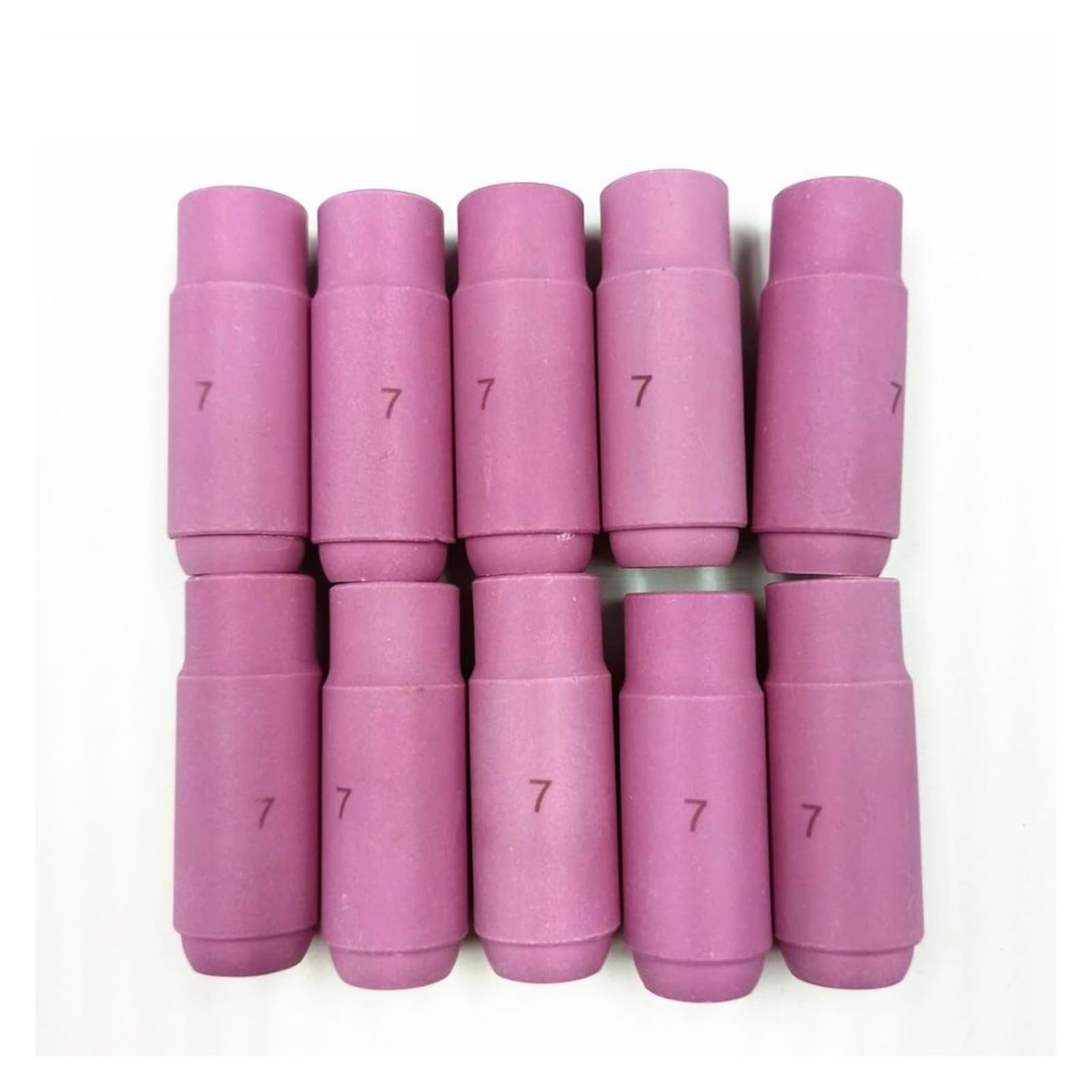 10N47#7 T+I+G Ugello Coppa di Protezione in allumina for WP17 WP18 WP26 T+I+G Torcia for Saldatura 10 Pezzi