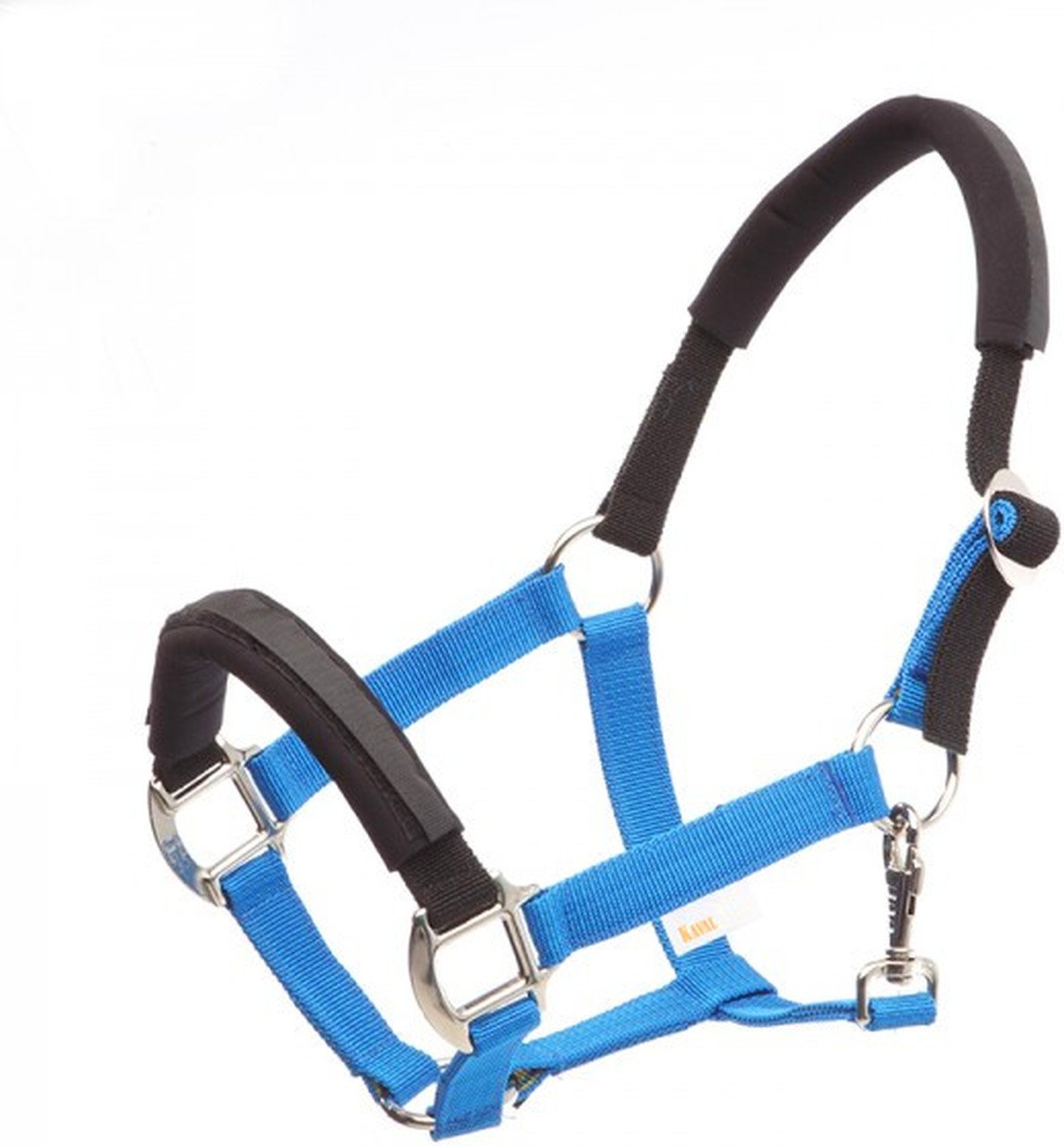 Kavalkade Sicherheitshalfter KavalLastic aus dehnbarem Material (Warmblut, Cyan)