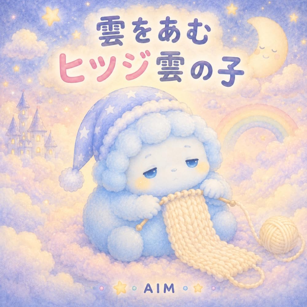 雲をあむヒツジ雲の子: やさしい眠りへつつむ　ふわふわおやすみ絵本