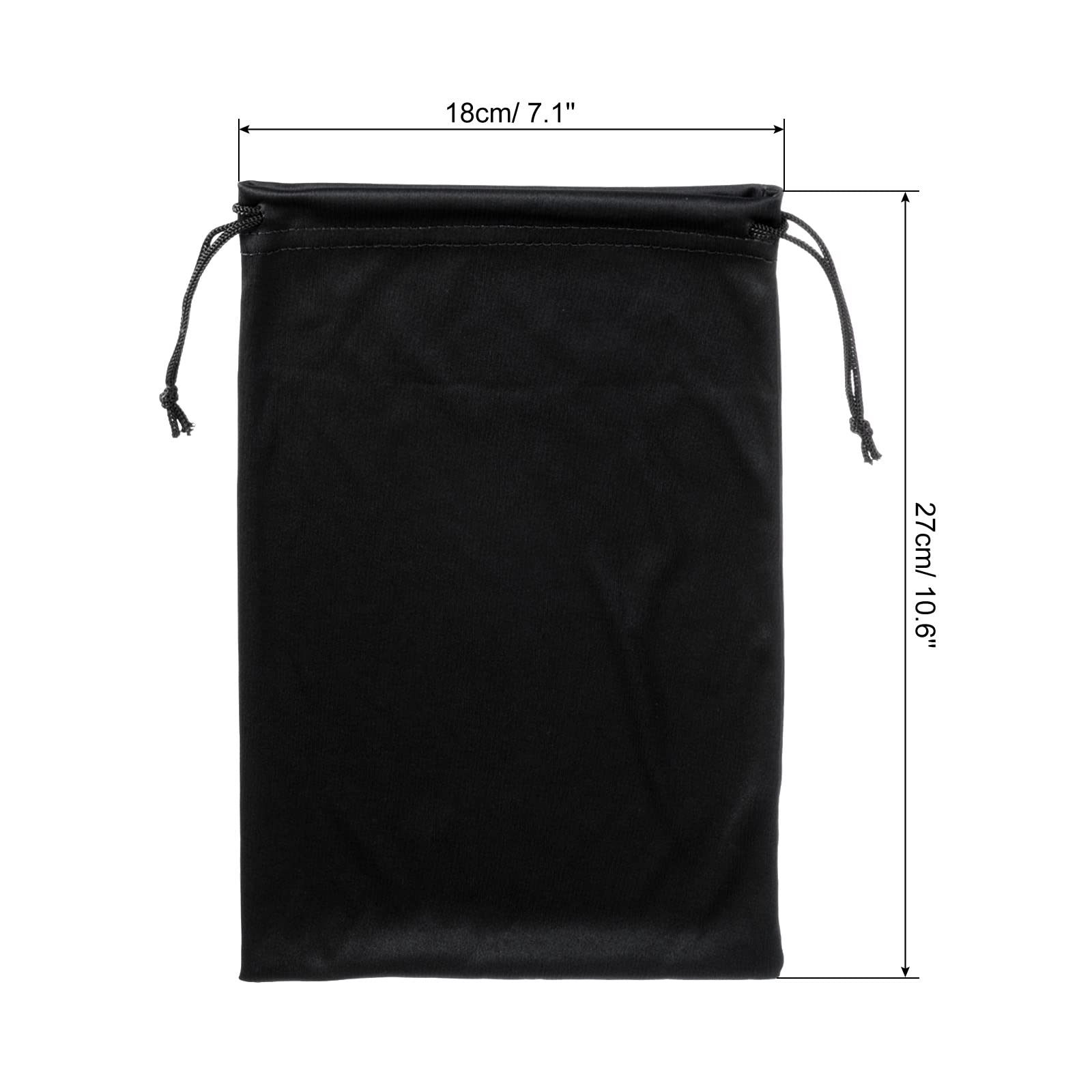 PATIKIL Sci Maschera Borsa Occhiali Custodia Maschera Morbida Coulisse per Occhiali Sole Vista Obiettivi Fotocamera