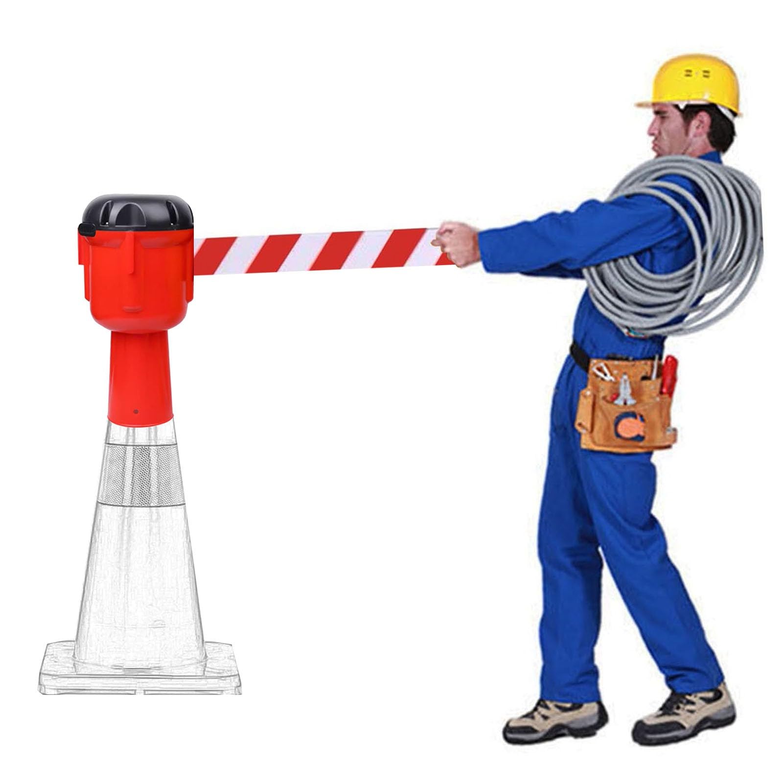 Ceinture de sécurité à rebond automatique pour sécuriser les chantiers