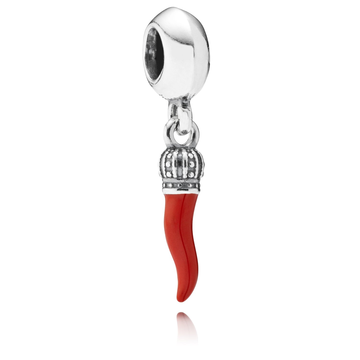 Pandora Damen-Charm Chili 925 Silber Emaille - 791361EN09