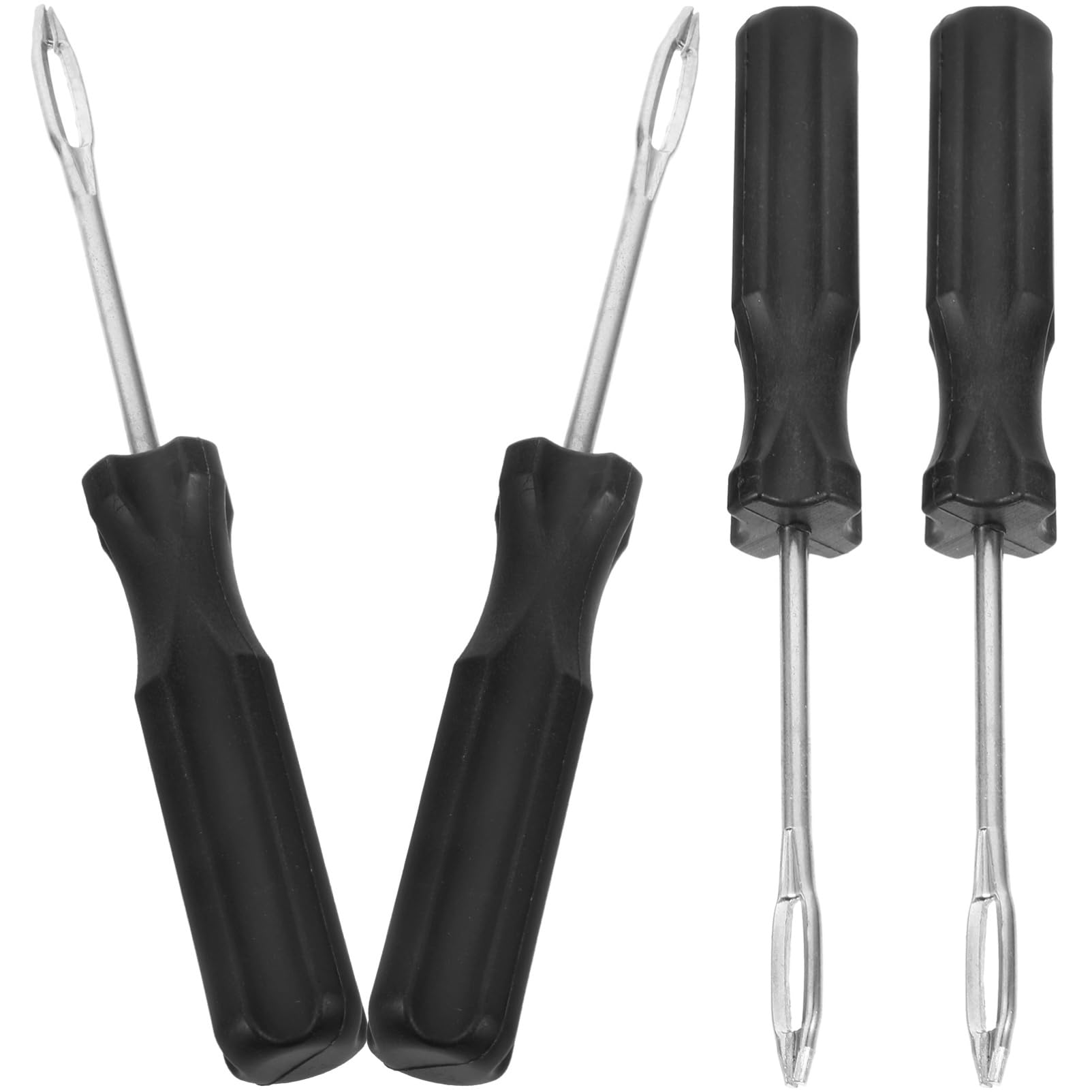 DECHOUS 4Pcs Heavy Duty Tire Plug Repair Tool Kit for Auto ATV Motorcycle Durable Fix Tools Lightweight and Portable for Roadside Emergencies