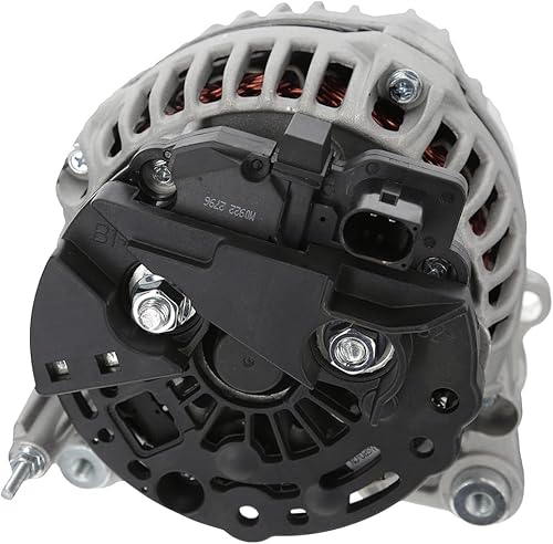 Miniatura 3 de Alternador de 14V 140A compatible con Volkswagen Passat Beetle Jetta 2.5L L5 1896CC 2480CC 151CI 2006-2012 2013 2014 por números de pieza 07K903023C