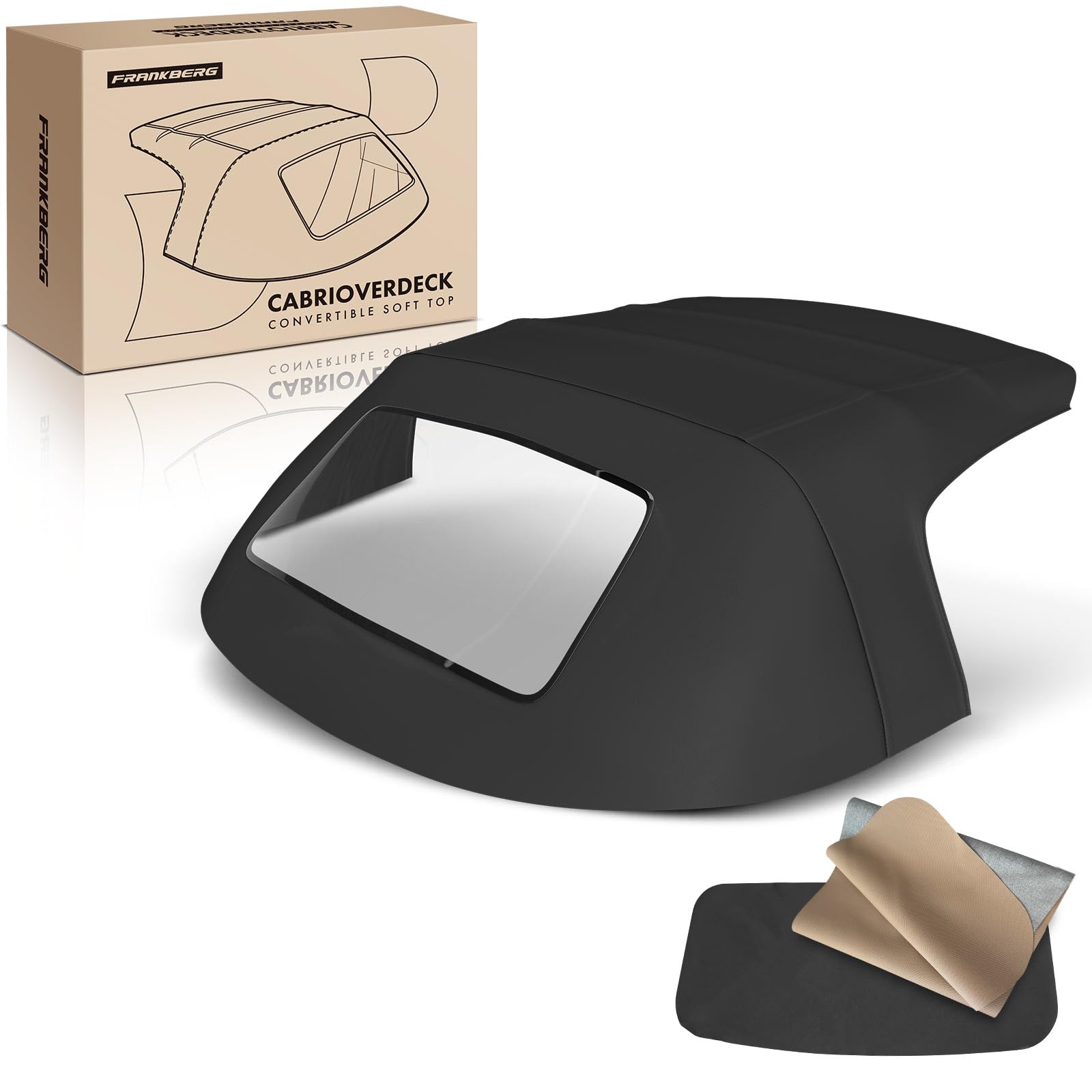 Frankberg Convertible Deck Black for MX-5 I NA MX-5 II NB 1.6L 1.8L 1989-2005 MA011332