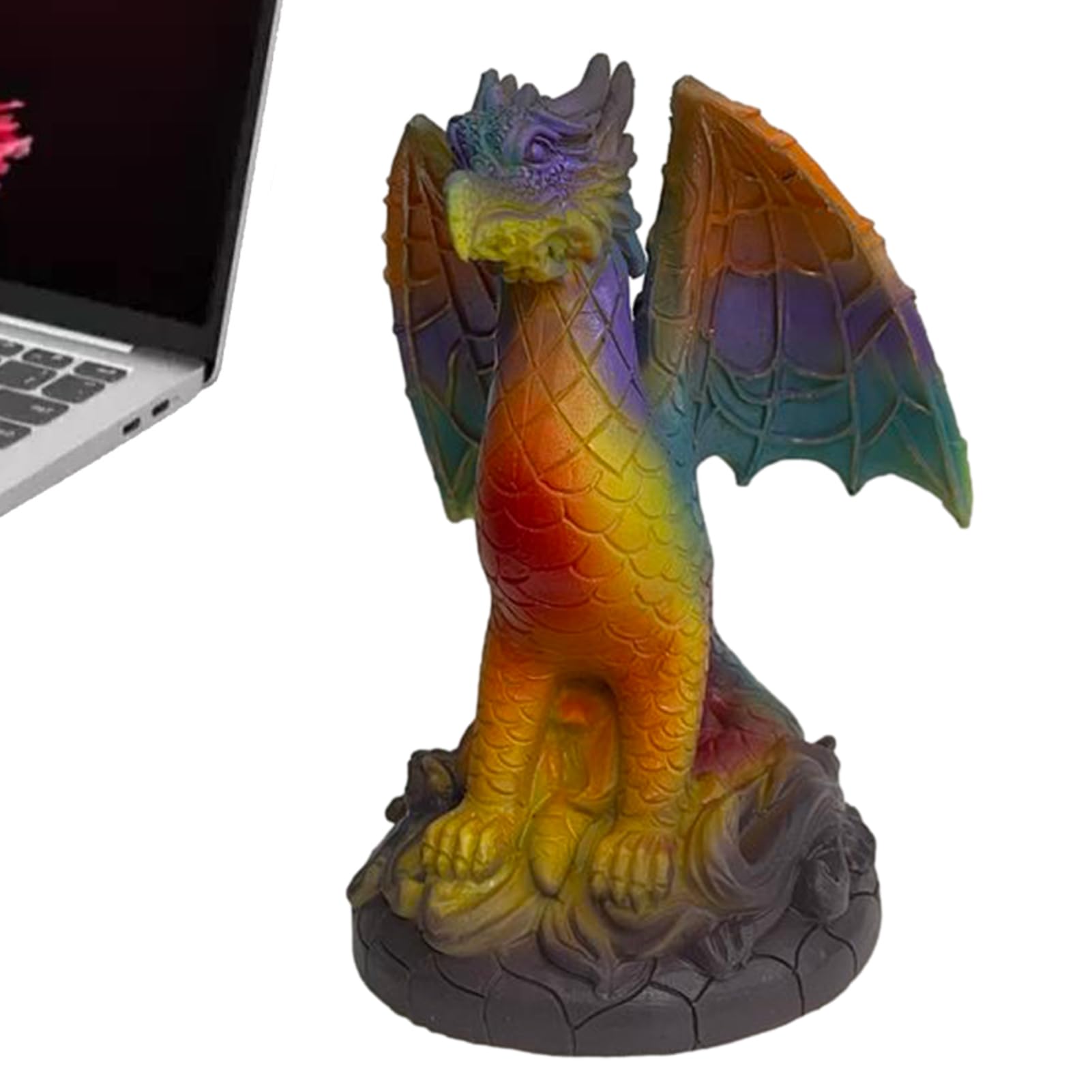 Lampe de table de Noël colorée en résine pour remplacer les veilleuses trop ternes