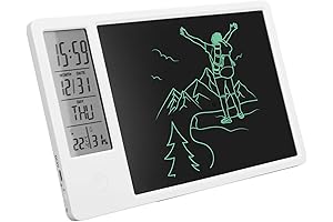 LCD Electronic Calendar Board Handwriting Tablet Rechargeable Digital Display