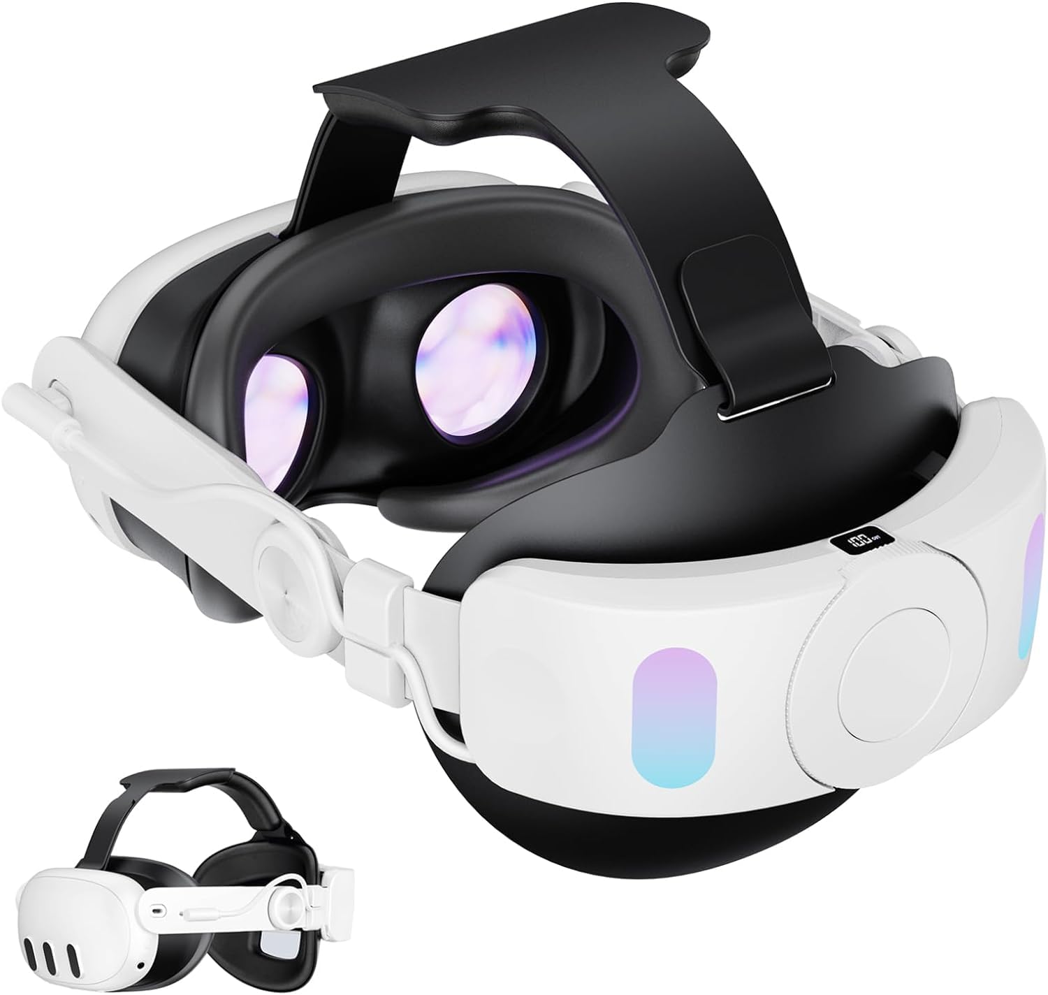 Amazon.co.jp: 充電式VRヘッドセットヘッドストラップ、Meta