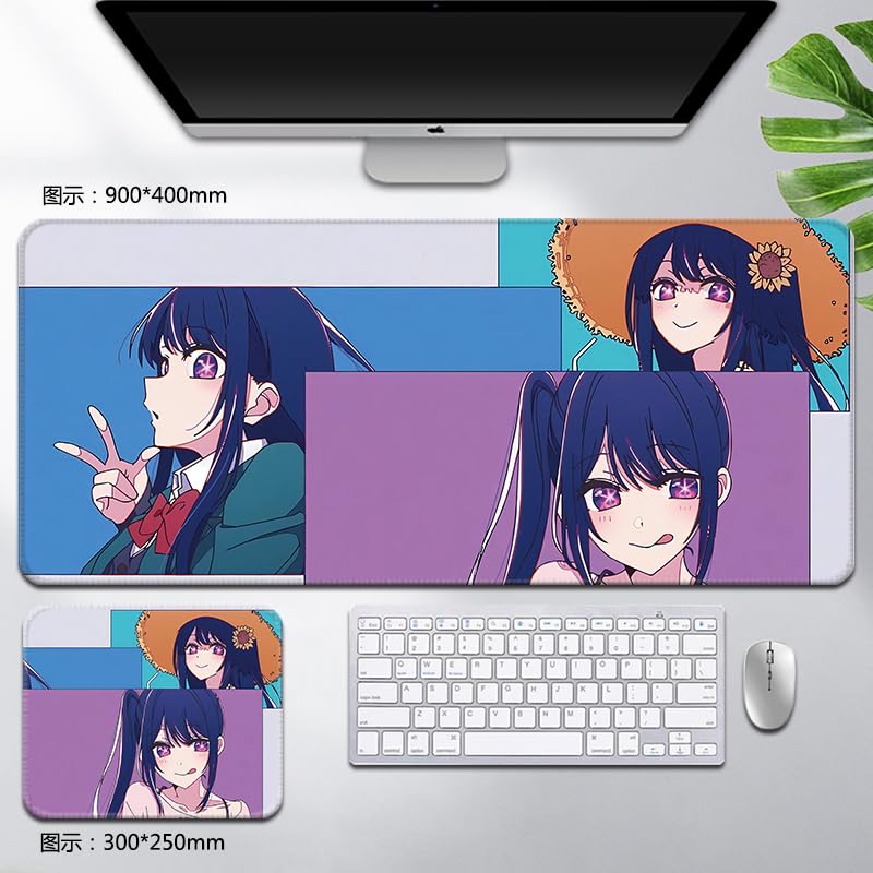 Amazon.co.jp: 推しの子 マウスパッド 星野アイ アクア ルビー