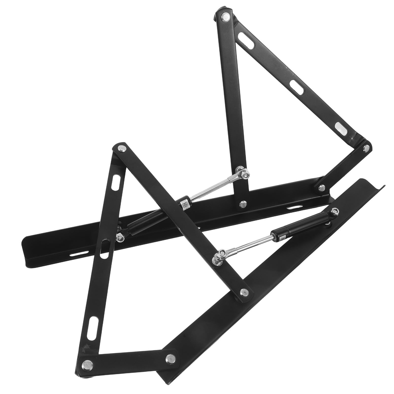 Angoily Tige de Support Hydraulique pour Lit Double, Mécanisme de Levage 2 Pièces, Support Robuste et Fonctionnel pour Cadre de Lit à Gaz