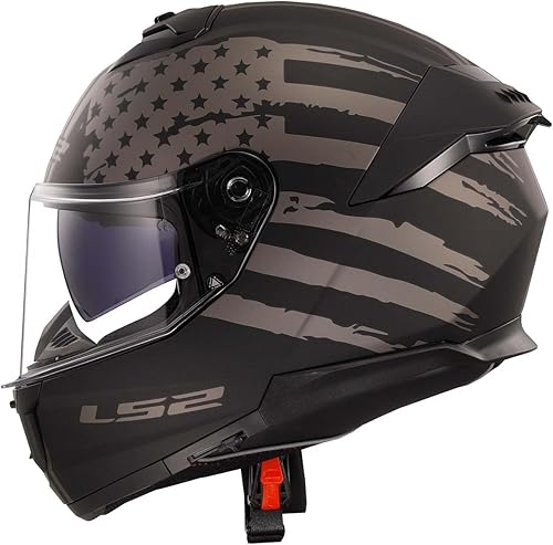 Miniatura 2 de LS2 Helmets Stream II - Casco integral para motocicleta con protector solar