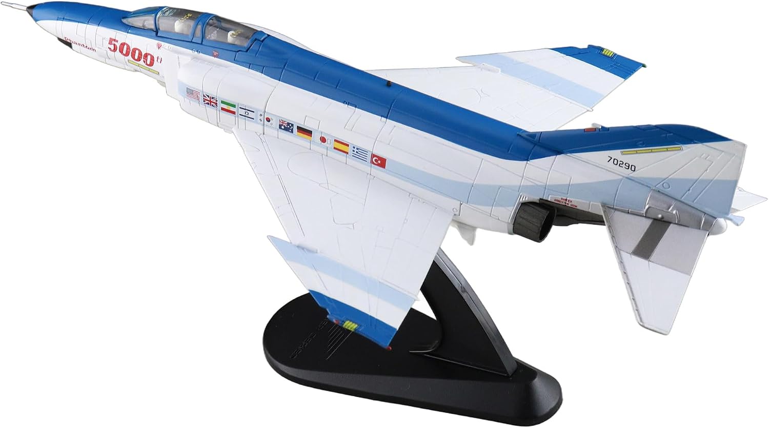 Hobby Master | 1:72 Scale Diecast Military Aircraft Replica | F-4E 5000th Phantom 70290, USAF, St Louis, March 1978 | Model HA19064