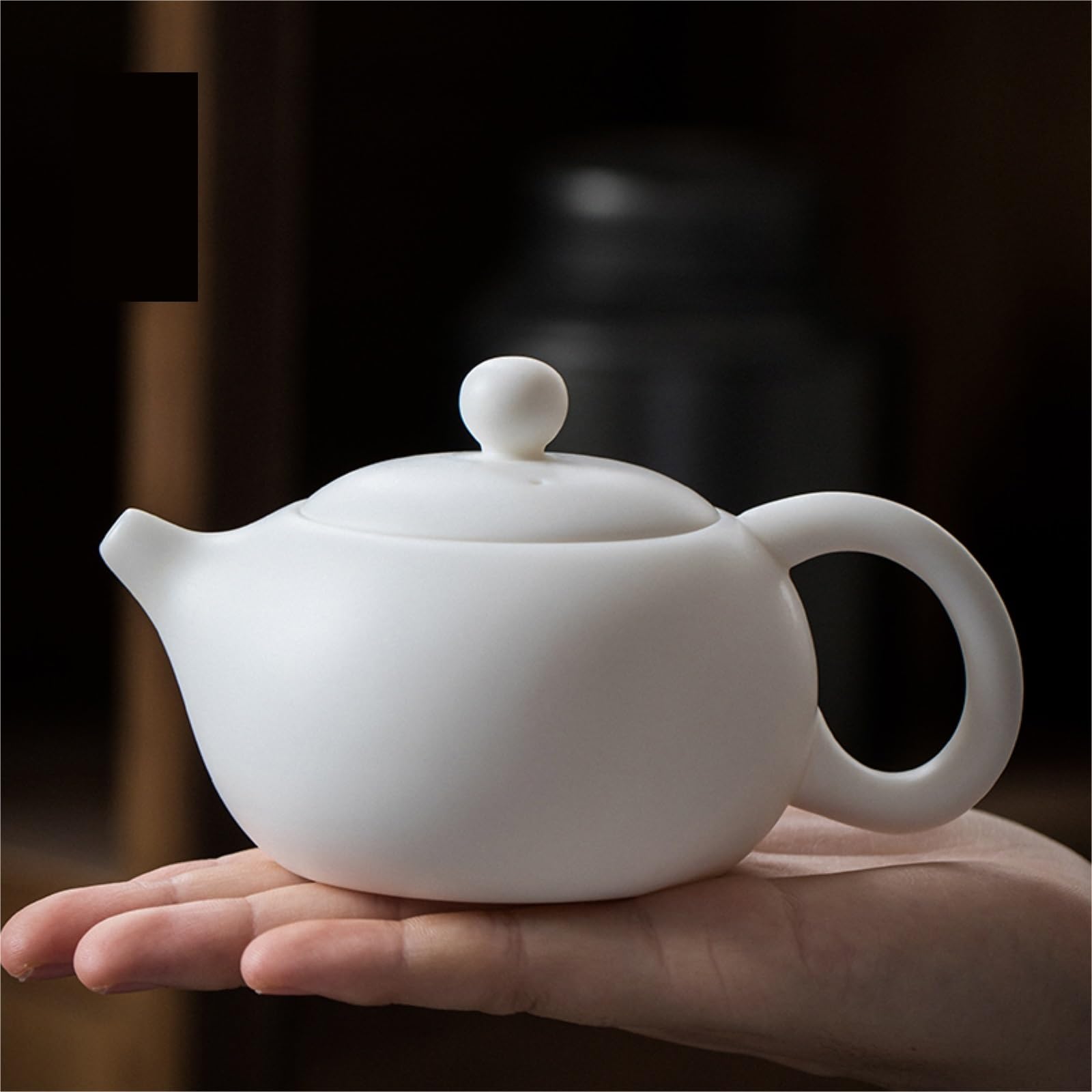 Tetera Tradicional,China Tetera De Porcelana 160 Ml, Cerámica Gongfu con Filtro Amante
