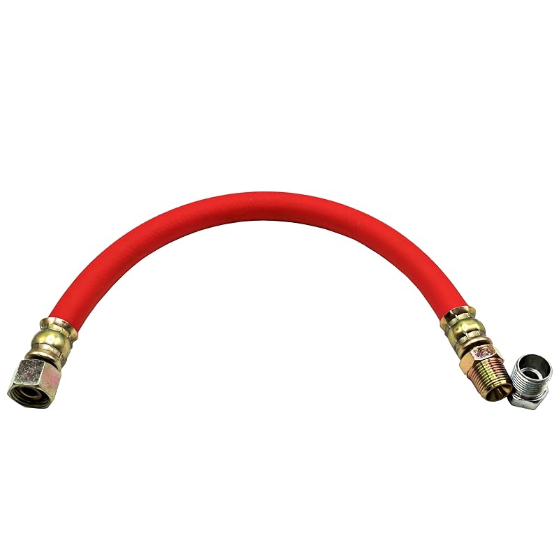 Mangueira para troca e drenagem de óleo HON1012 HON1412 12 mm para motores Honda GX240 GX270 GX340 GX360 GX390 GC160 e clones, M12 x 1,5 mm, 35,6 cm