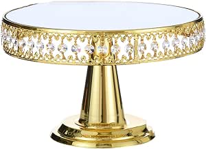 Espositore per torte a 3 livelli, bianco pomeridiano, in plastica, quadrato, per torte, frutta, dessert, server, feste, piatti, piatti, per compleanni, matrimoni, feste