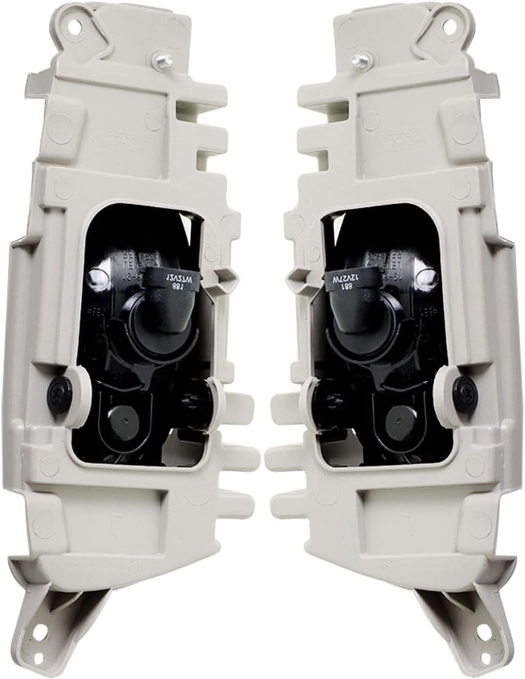 2Pcs Front Driving Fog Light Assembly with Bulbs Bezel Set Replacement for So-rento 2014-2015 Left and Right Side