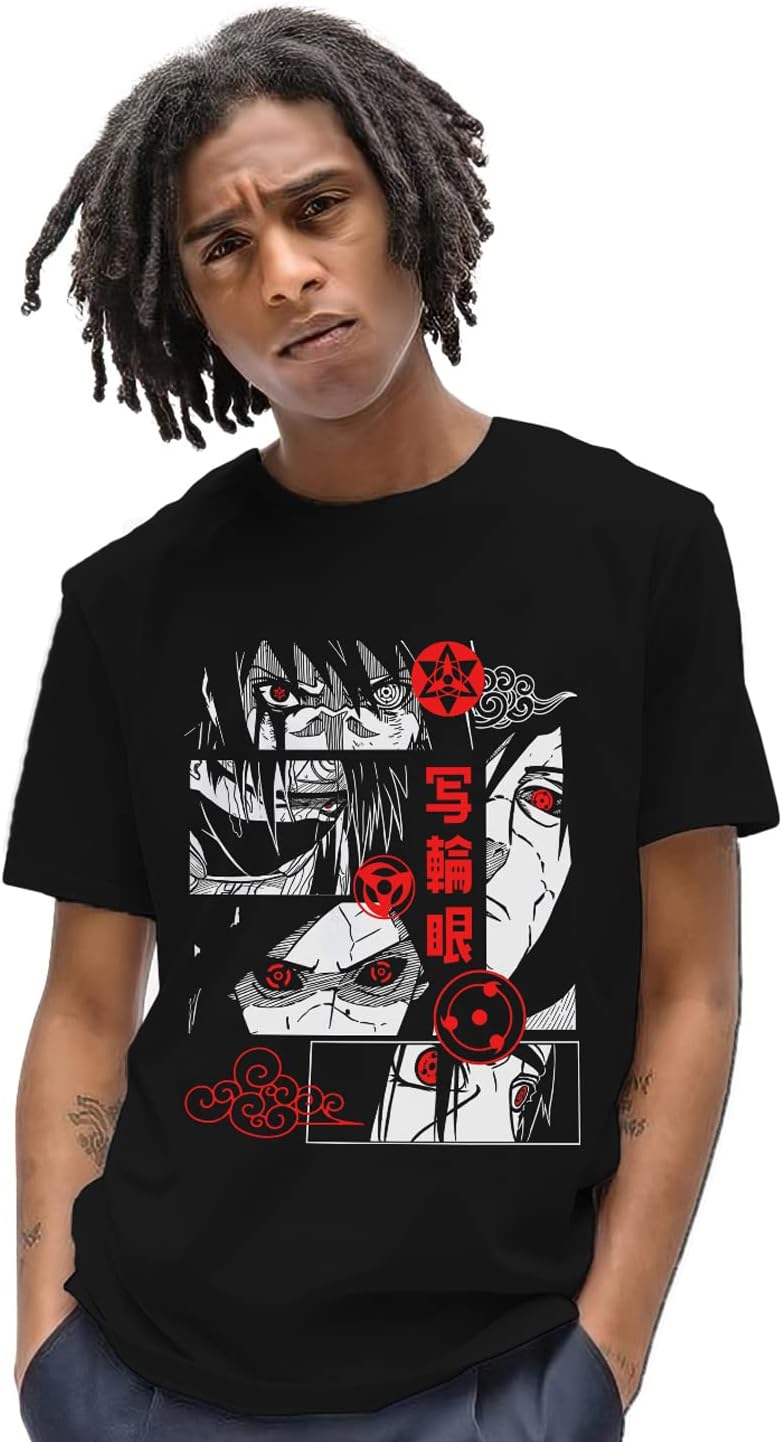 FADDY NATIVEUnisex AnimeT Shirts for Men and Women, Curse Hated Printed Anime Regular Fit Tshirt
