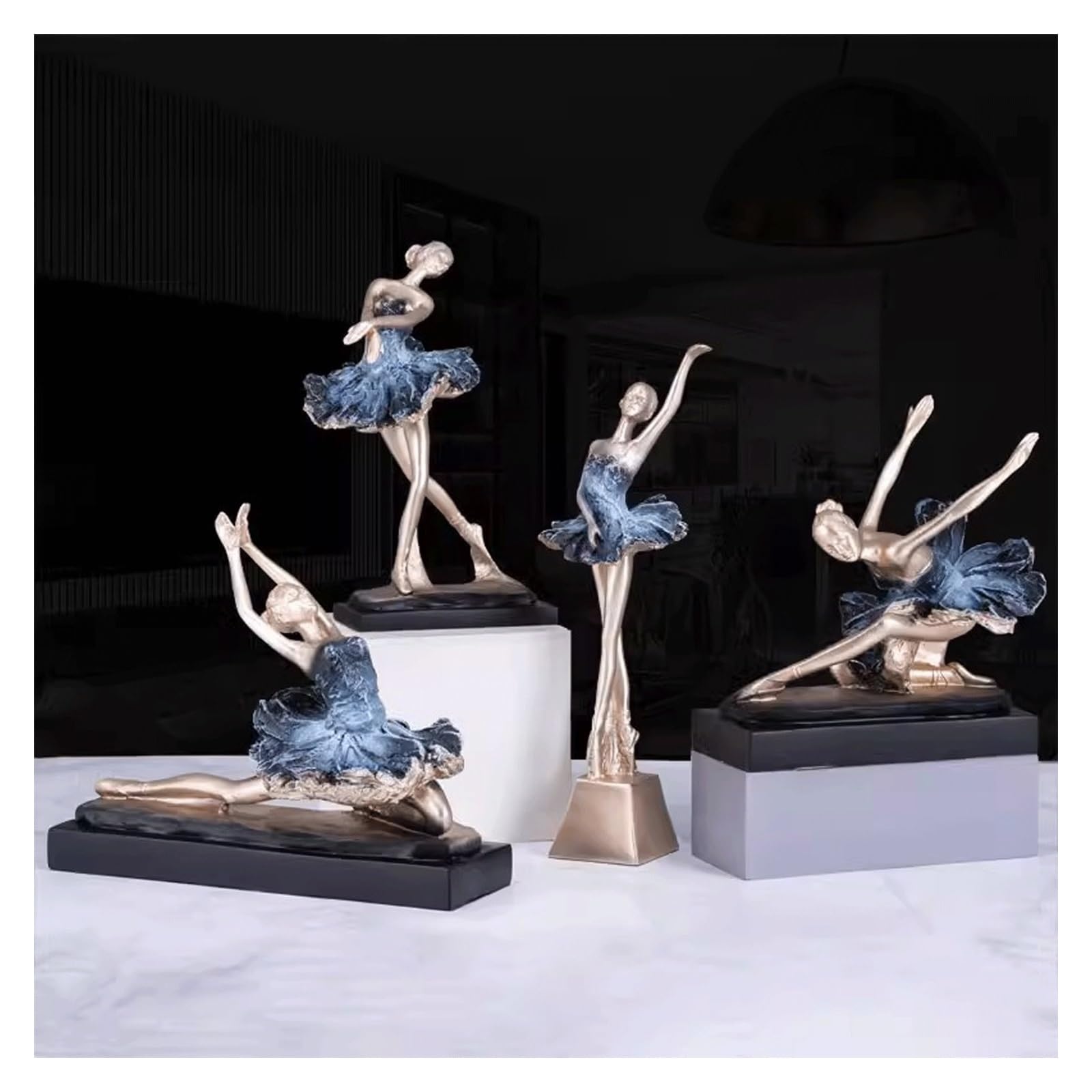 Statue de ballet haut de gamme luxe pour meuble TV