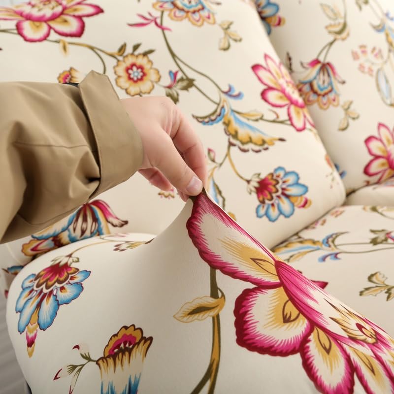 Copripoltrona Relax Reclinabile Elasticizzata, 1 2 3 posti Copridivano Poltrona Relax Antiscivolo Copertura Fodera per Poltrona Reclinabile con Tasca Sofa Protettore ( Color : #6 , Size : 3 seat (8pcs