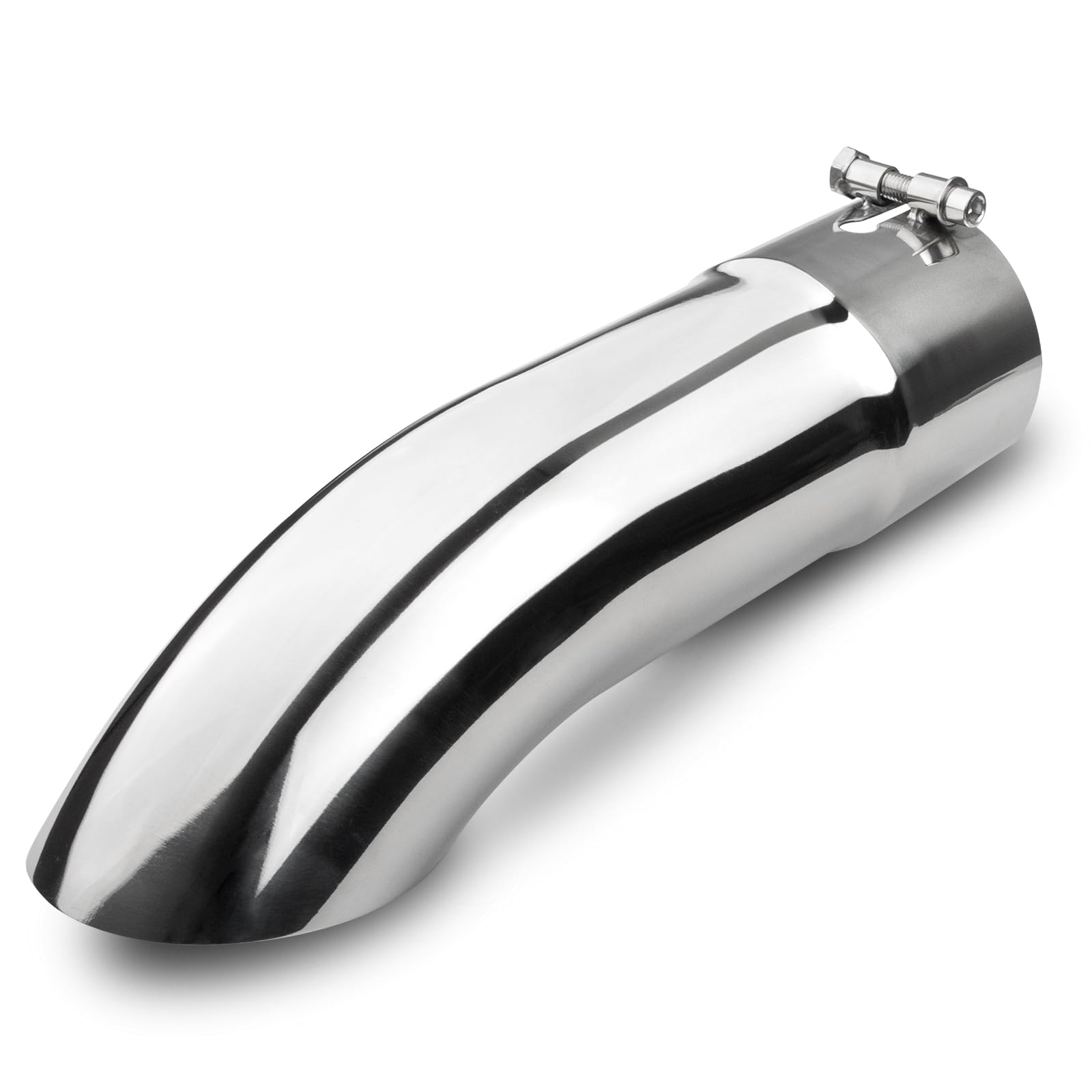 Vurkcy 4 inch Inlet Curved Exhaust Tip