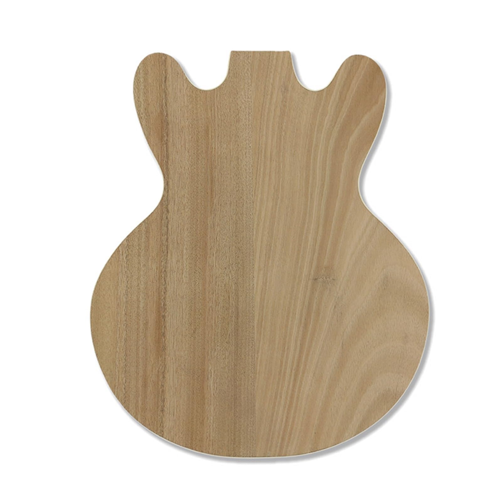 Unfinished Guitar Body Basswood Electric Guitar 335 Special Body Tiger Veneer Semi Finished Accessories