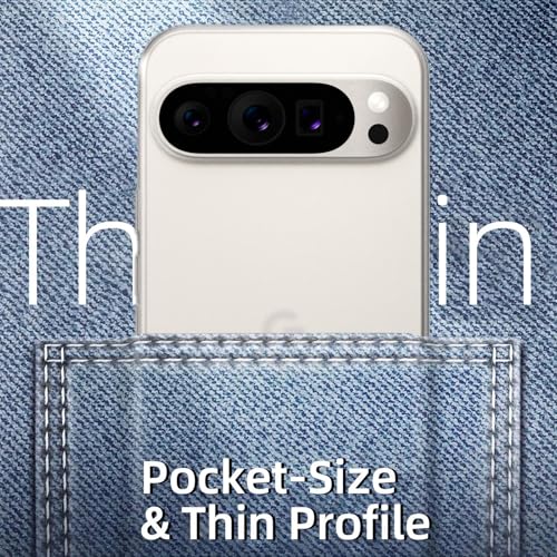 Image of X-level for Google Pixel 9 Pro XL Case, Extra Slim 0.3 mm Thin Translucent Matte Finish Soft Phone Cover, Anti-Scratch Shockproof Case for Google Pixel 9 Pro XL, Translucent White