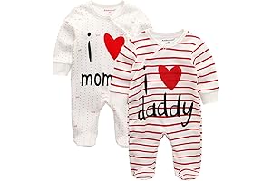 Adorable Unisex-Baby Newborn 'I Love Daddy' Bodysuits