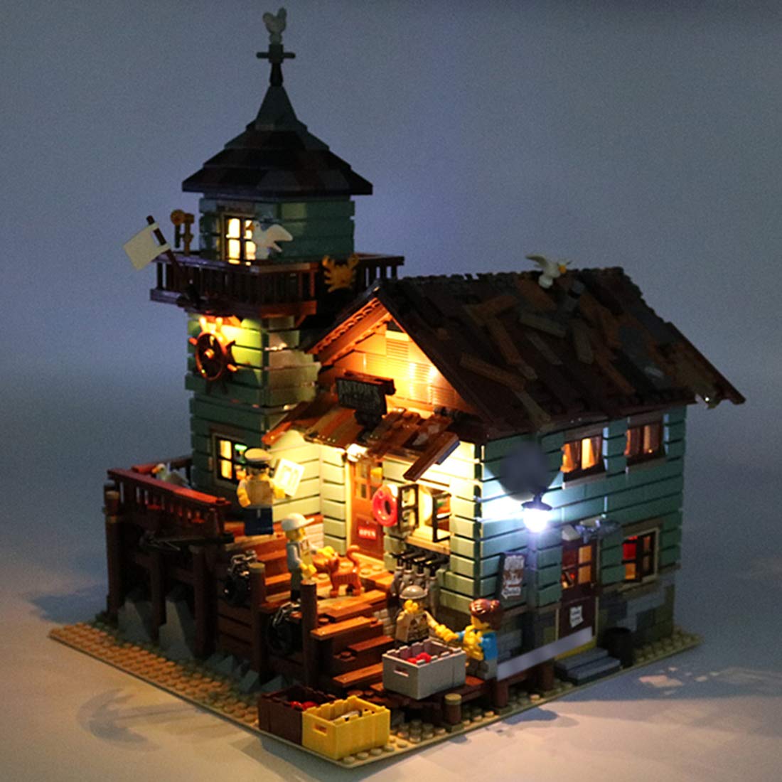 lego ideas old fishing store building kit